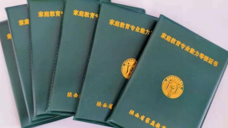 陕西省家庭教育研究会2021年第六批家庭教育专业能力等级考核通过人员名单公布